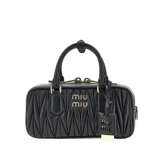 Miu Miu Matelass&eacute; nappa leather small Arcadie bag Woman One Size