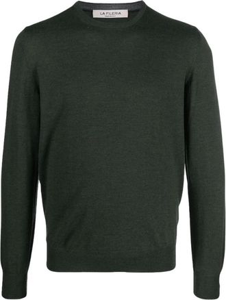 La Fileria Truien & Vesten, Heren, Groen, XL, Wol, Sweater Fileria