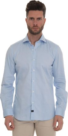 Fay Camicia classica da uomo Azzurro Fay Uomo
