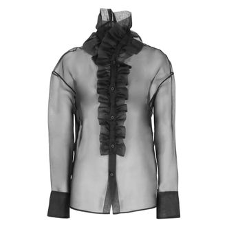 D.exterior Camicia in Seta - - Blouses & Shirts - Donna - Nero - S