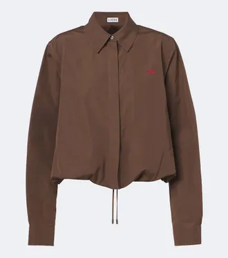 Loewe Double L cotton poplin shirt