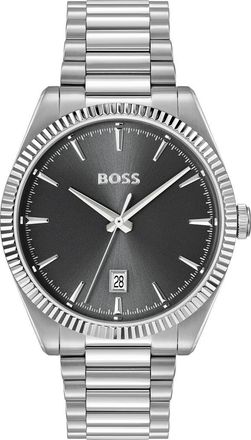 BOSS Cheswick Bracelet Watch, 40mm in Gray at Nordstrom