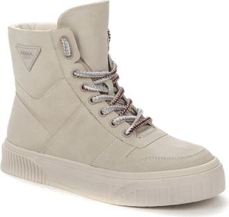 Keddo Beige Warme Gesloten Enkellaarzen - Dames - Veterlaarzen - Beige - 37 EU - Wol - Schoenen