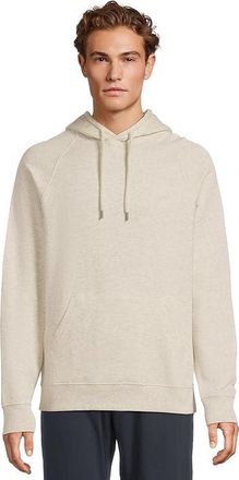 Faherty High Standard Fleece Hoodie Mens Sweatshirt Antique Ivory Heather : 2XL, Cotton/Fleece
