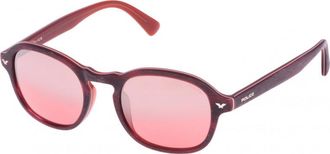 Police Mens S195150NKAX 50 Sunglasses - Brown - One Size