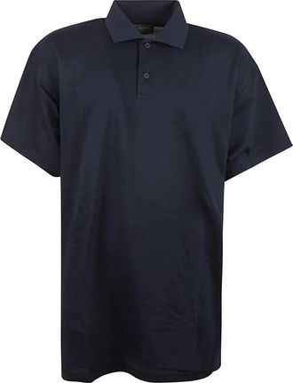 Balenciaga Intertwined Polo - Heren - Polos - Blauw - M - Katoen - Tops