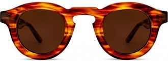 Thierry Lasry Maskoffy 141 Womens Sunglasses Brown Size 42