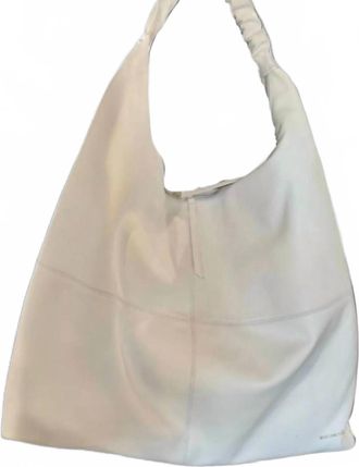 Berg&eacute; Womens Hobo Bag In White