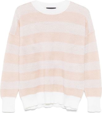 Fabiana Filippi Maglione a righe - Bianco