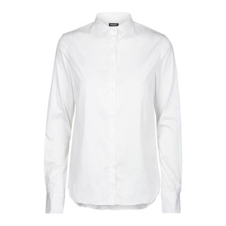 Mos Mosh White Shirt with Long Sleeves - female - MOS MOSH - Shirts - White - 2XL - Blouses & Shirts