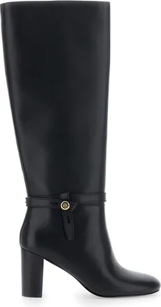 Tory Burch Black Romy Leather-70 Boots