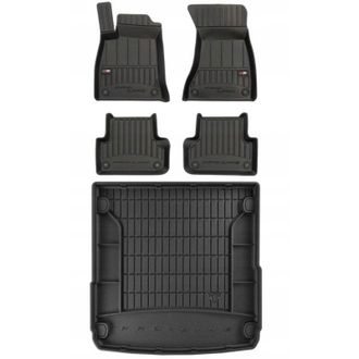 OEM Set 3d Alfombrillas De Goma Y Alfombrilla Audi A4 B9 Estate 2015