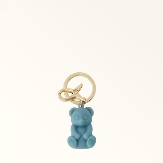 Furla Hashtag Portachiavi Cloud Blue Blu Pvc Donna