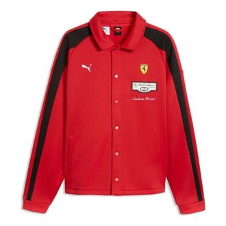 Puma x Ferrari T7 Track Jacket Rosso Corsa 637055-02
