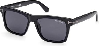 Tom Ford Heren, Accessoires, Zwart, Maat: 58 MM Polyamide