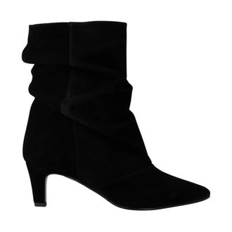Via Roma 15 Schoenen, Dames, Zwart, 38 EU, Leer, 4770 Velours Laars
