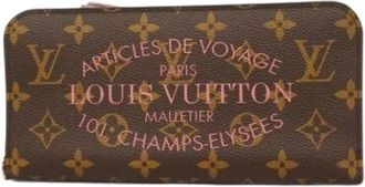 Louis Vuitton Pre-owned Wallets, female, Brown, Size: ONE SIZE Pre-owned Long Wallet (Bi-fold)
