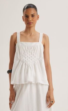 Merlette Romy Top in White at Nordstrom, Size X-Large
