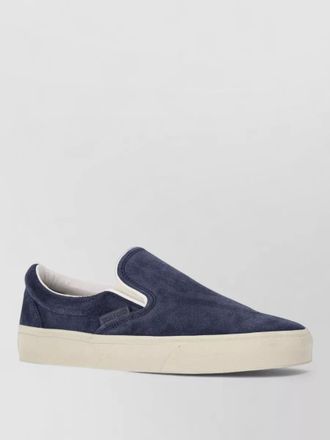 Tom Ford low top sneakers round toe suede