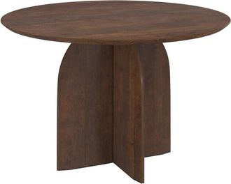 Rendez-Vous D&eacute;co Mesa Redonda En Madera De Mango 4 Plazas - Ca&iuml;pi