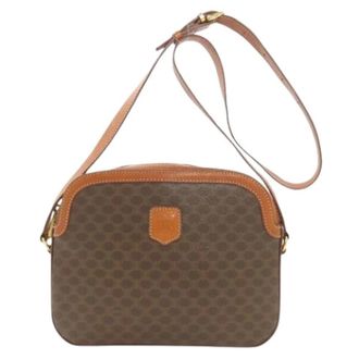 Celine Pre-owned Cross Body Bags, female, Brown, Size: ONE SIZE Pre-owned Vintage Shoulder Bag