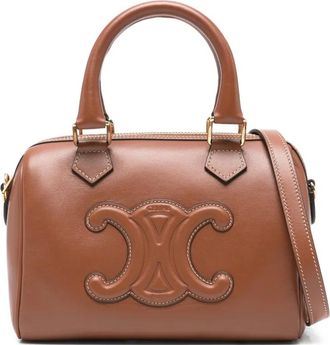 Celine Borsa tote goffrata - Marrone