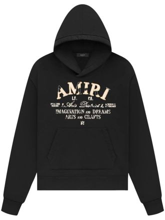 Amiri Felpa con cappuccio - Nero