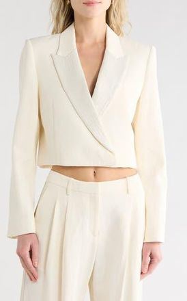 TWP What Once Was Sequin Blazer in Bone at Nordstrom Rack, Size Xx-Small