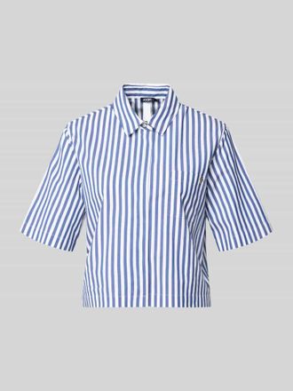 Joop Regular Fit Hemdbluse mit Umlegekragen Modell Bette in Marine, Gr&ouml;&szlig;e 34