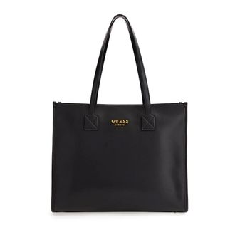 Guess Shopping Bags, female, Black, ONE SIZE, Silvana Tote Bag