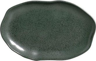Porto Brasil Shallow Bio Oval Platter Medium Set of 4 in Greenery at Nordstrom