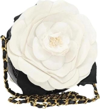 Chanel Pre-owned Mini Bags, female, Black, Size: ONE SIZE Pre-owned Leather chanel-bags