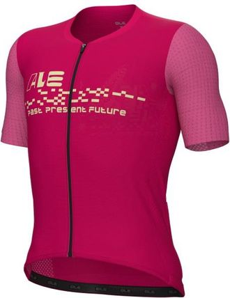 Al&eacute; PR-E Megabyte 2.0 S/S Jersey Velotrikot f&uuml;r Herren | rosa