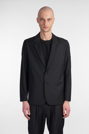 Attachment Blazer In Black Polyester