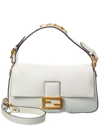 Fendi Fendi Baguette Leather Shoulder Bag