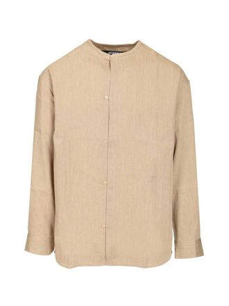 Jacquemus Beige Regular Solid Shirt