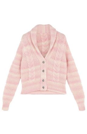 Fortela Lexi Alpaca Wool Cardigan in Pink at Nordstrom, Size X-Small Eu