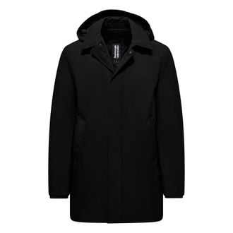 Bomboogie Trenchcoat - Heren - Mantels - Zwart - Maat: XL Nylon