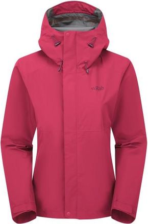 RAB Downpour Jacket Regenjacke f&uuml;r Damen | rosa