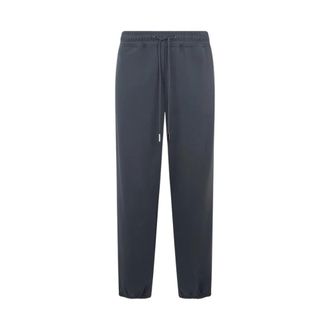 Iceberg Pantaloni Jogger in Felpa di cotone con ricamo - - Trousers - Uomo - Grigio - L