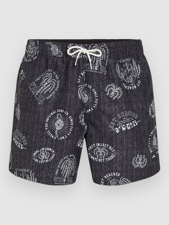 O'Neill Cali Print 15 Boardshorts zwart