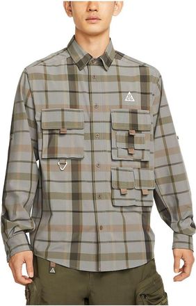 Nike x ACG NRG Shirt Checkered Grey DO9326-084
