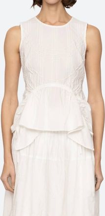 Sea New York Camden Tank Top In White