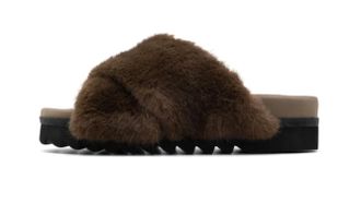 Roam Womens Cloud Slide In Brown