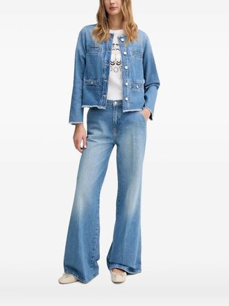 Joop frayed denim jacket - Blue