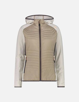 F.lli Campagnolo Womens CMP Womens Unlimitech Hybrid Performance Padded Jacket - Tan - Size: 10
