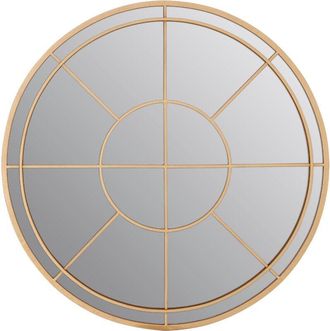 Premier Housewares Beauly Gold Finish Wall Mirror