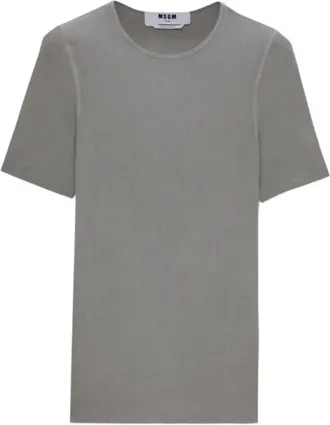 Msgm Msgm, Donna, Top, Grigio, L, new