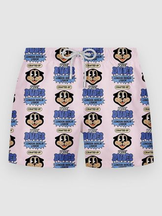 THE DUDES Wrapper Swim Boardshorts patroon