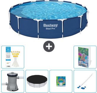 Bestway Piscina Bestway Steel Pro Redonda - 396x84 Cm - 7-piezas S269